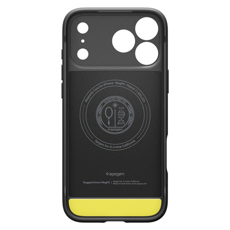 Spigen iPhone 17 Pro/iPhone 18 Pro Cover Rugged Armor MagFit Matte Black