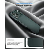 Spigen iPhone 17 Pro/iPhone 18 Pro Cover Thin Fit MagFit Abyss Green