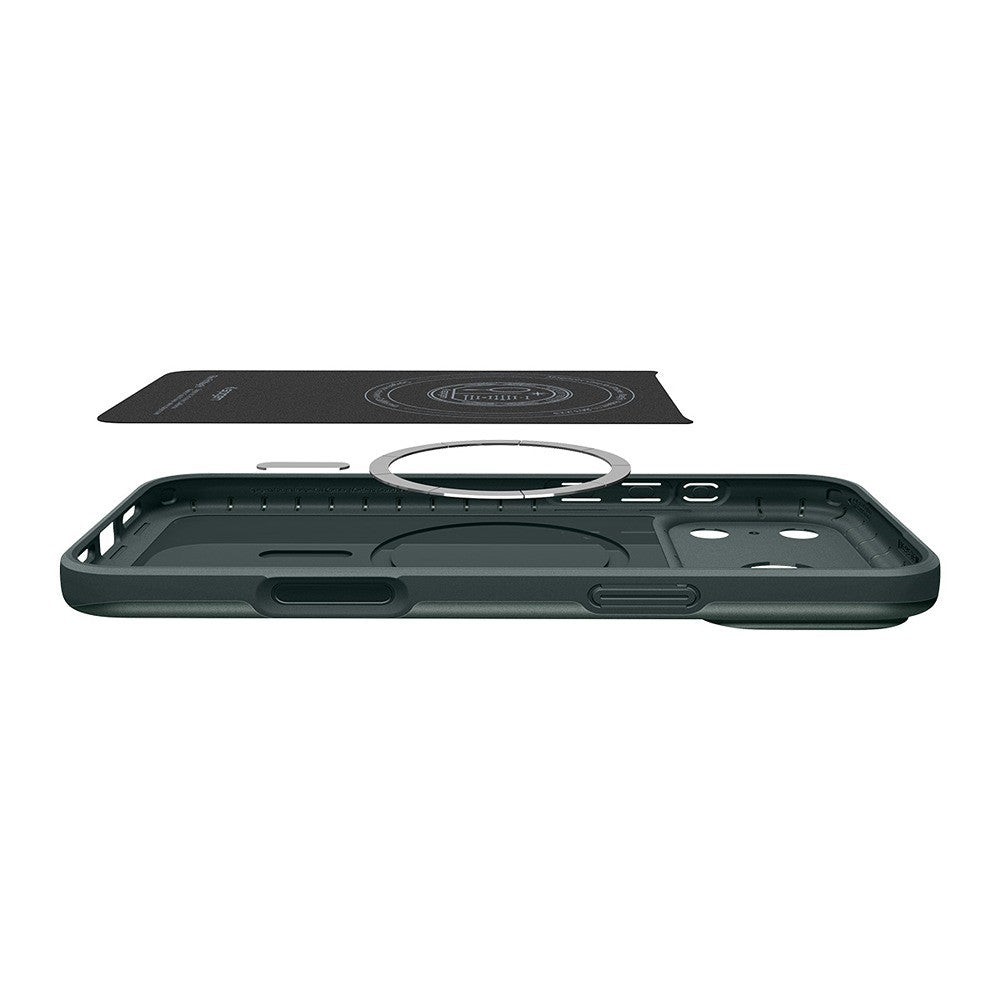 Spigen iPhone 17 Pro/iPhone 18 Pro Cover Thin Fit MagFit Abyss Green