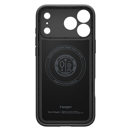 Spigen iPhone 17 Pro/iPhone 18 Pro Cover Thin Fit MagFit Sort