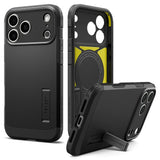 Spigen iPhone 17 Pro/iPhone 18 Pro Cover Tough Armor T MagFit Sort