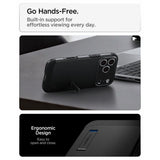 Spigen iPhone 17 Pro/iPhone 18 Pro Cover Tough Armor T MagFit Sort