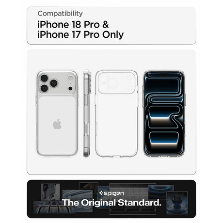 Spigen iPhone 17 Pro/iPhone 18 Pro Cover Ultra Hybrid Crystal Clear