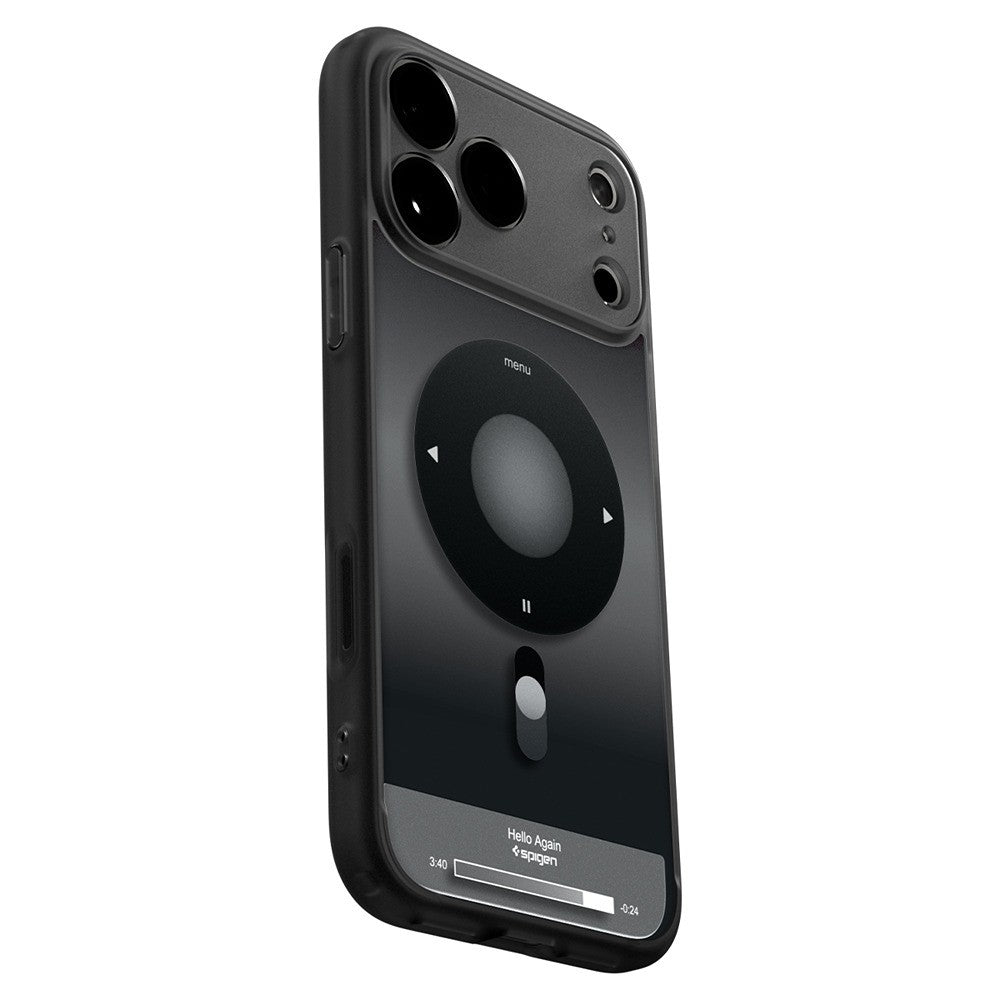 Spigen iPhone 17 Pro/iPhone 18 Pro Cover Ultra Hybrid MagFit Classic Sort