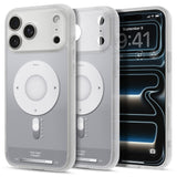 Spigen iPhone 17 Pro/iPhone 18 Pro Cover Ultra Hybrid MagFit Classic Sølv