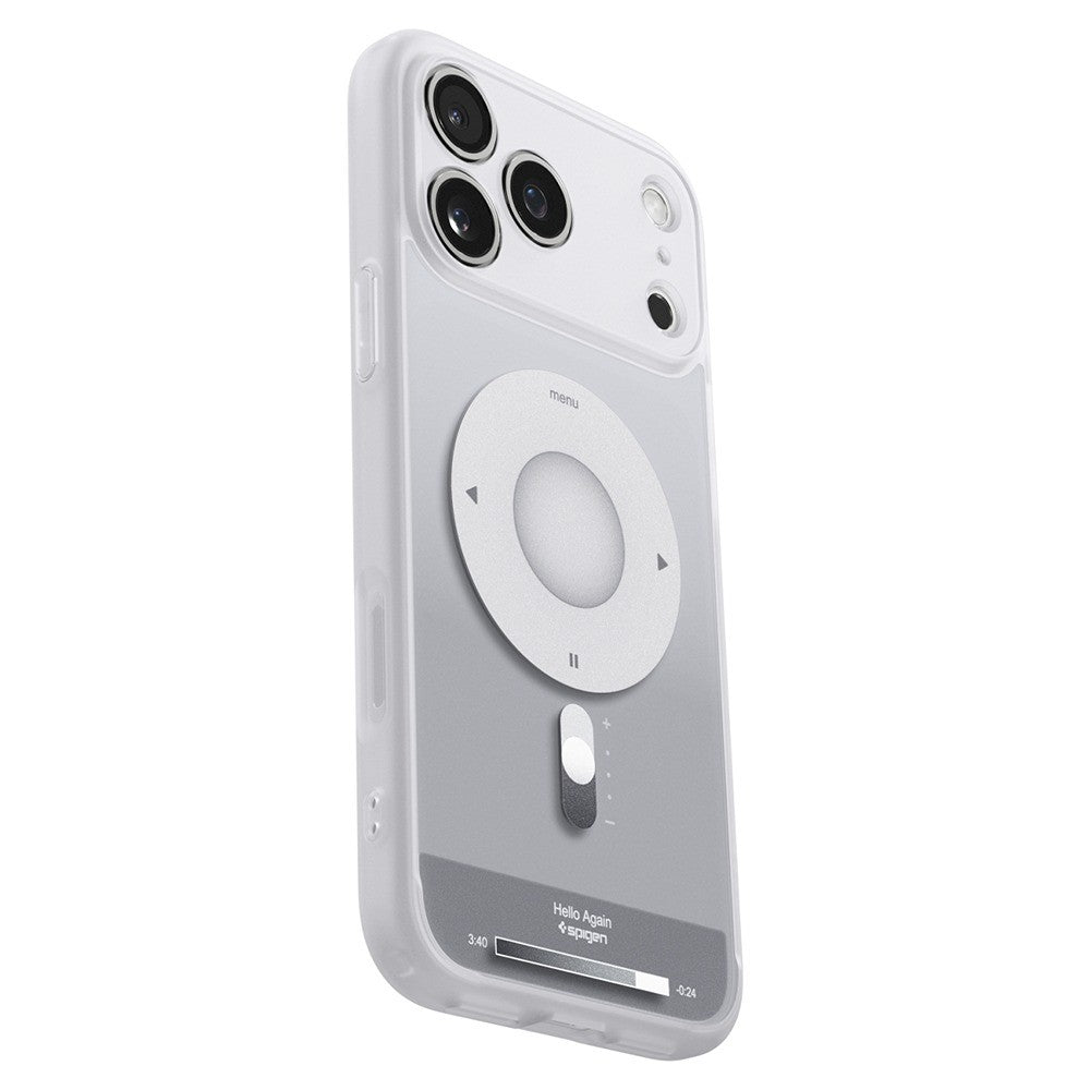Spigen iPhone 17 Pro/iPhone 18 Pro Cover Ultra Hybrid MagFit Classic Sølv