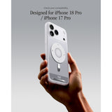 Spigen iPhone 17 Pro/iPhone 18 Pro Cover Ultra Hybrid MagFit Classic Sølv