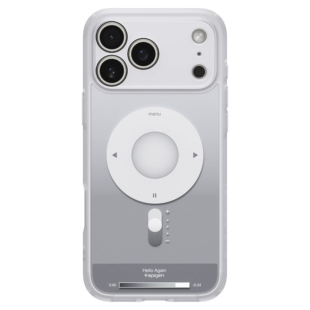 Spigen iPhone 17 Pro/iPhone 18 Pro Cover Ultra Hybrid MagFit Classic Sølv