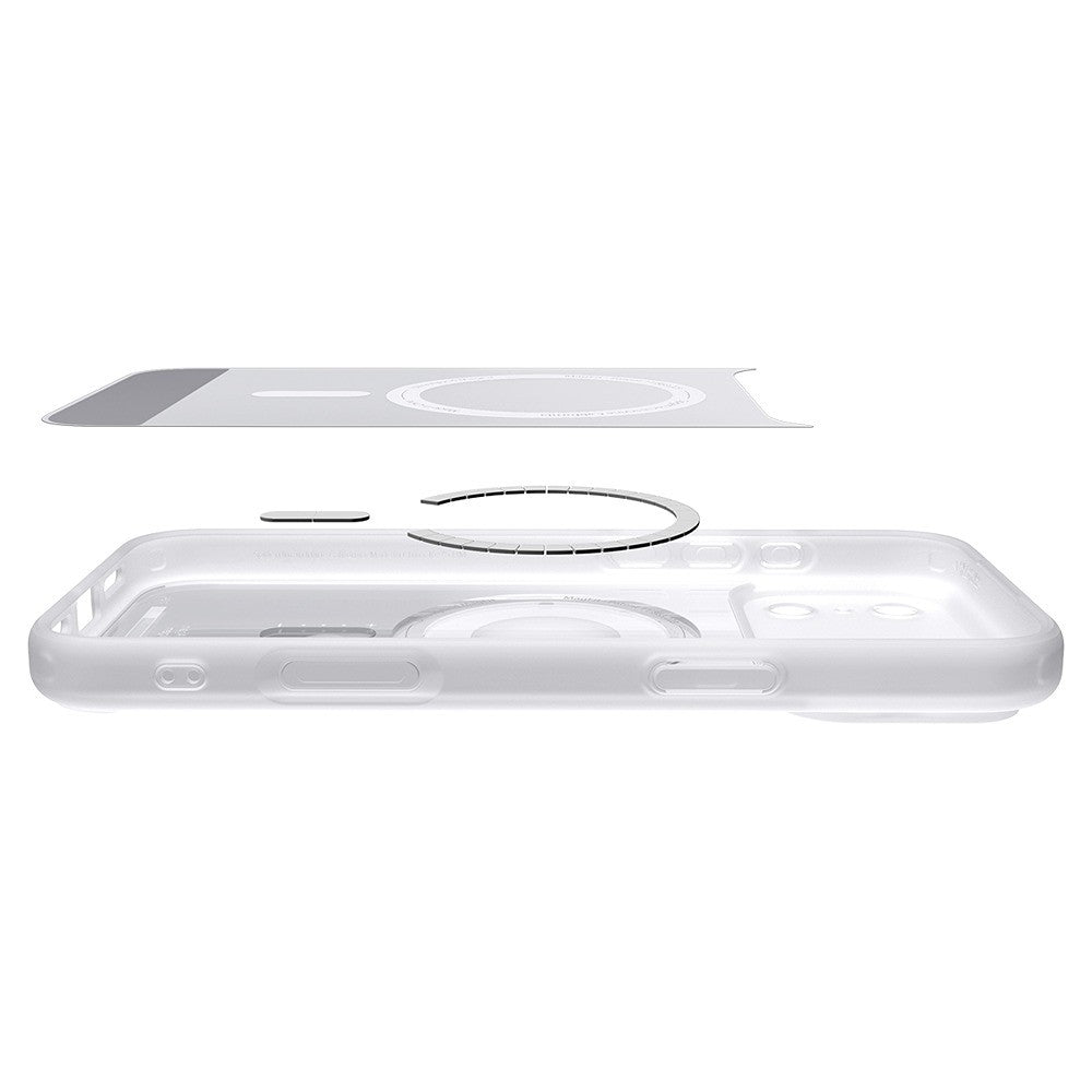 Spigen iPhone 17 Pro/iPhone 18 Pro Cover Ultra Hybrid MagFit Classic Sølv