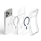 Spigen iPhone 17 Pro/iPhone 18 Pro Cover Ultra Hybrid MagFit Clear Deep Blue