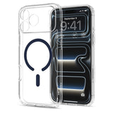 Spigen iPhone 17 Pro/iPhone 18 Pro Cover Ultra Hybrid MagFit Clear Deep Blue