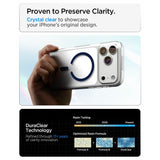 Spigen iPhone 17 Pro/iPhone 18 Pro Cover Ultra Hybrid MagFit Clear Deep Blue