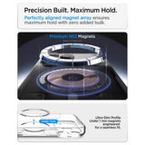 Spigen iPhone 17 Pro/iPhone 18 Pro Cover Ultra Hybrid MagFit Clear Deep Blue