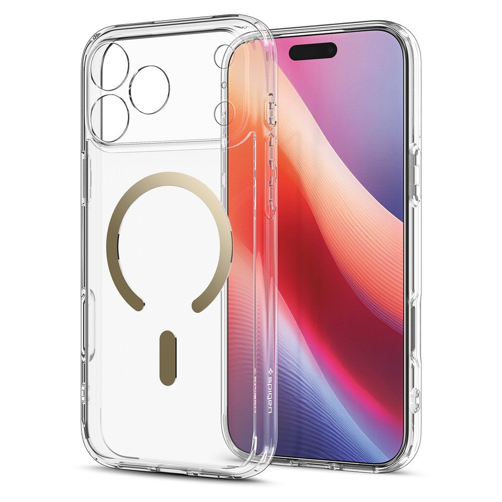 Spigen iPhone 17 Pro/iPhone 18 Pro Cover Ultra Hybrid MagFit Clear Gold