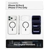 Spigen iPhone 17 Pro/iPhone 18 Pro Cover Ultra Hybrid MagFit Clear Graphite
