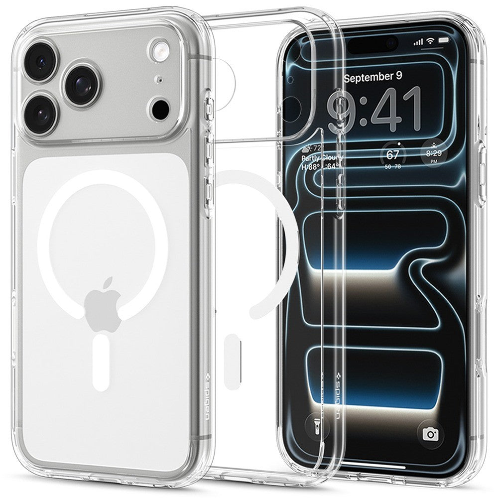Spigen iPhone 17 Pro/iPhone 18 Pro Cover Ultra Hybrid MagFit Clear White