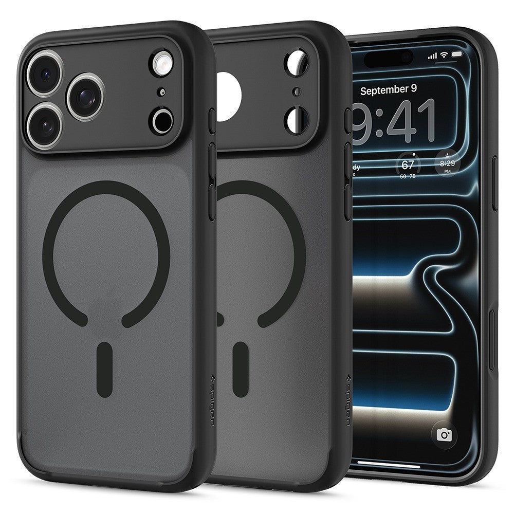 Spigen iPhone 17 Pro/iPhone 18 Pro Cover Ultra Hybrid MagFit Frost Black