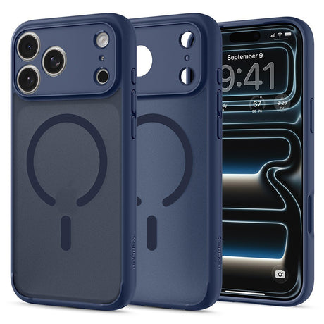 Spigen iPhone 17 Pro/iPhone 18 Pro Cover Ultra Hybrid MagFit Frost Deep Blue