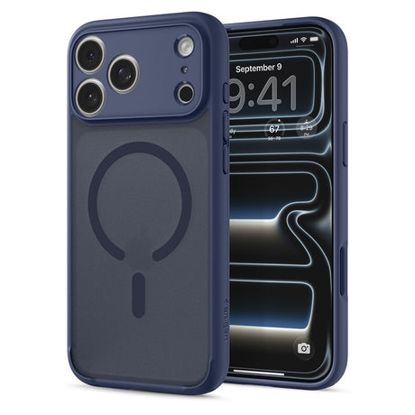 Spigen iPhone 17 Pro/iPhone 18 Pro Cover Ultra Hybrid MagFit Frost Deep Blue