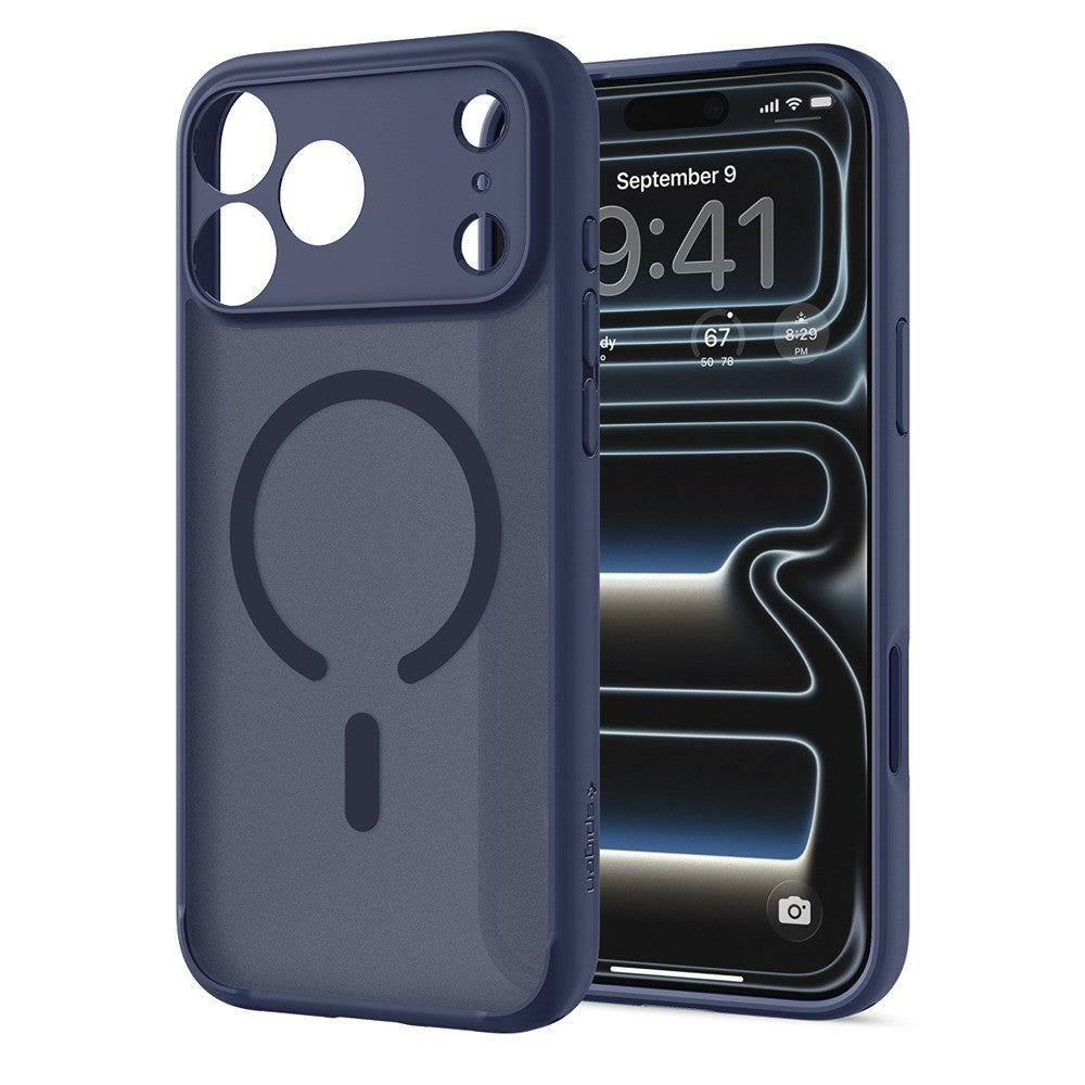 Spigen iPhone 17 Pro/iPhone 18 Pro Cover Ultra Hybrid MagFit Frost Deep Blue