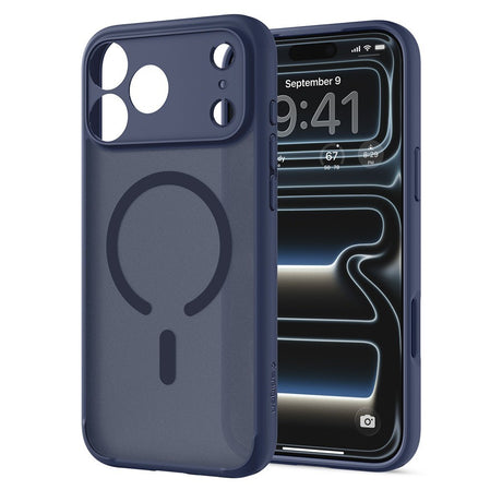 Spigen iPhone 17 Pro/iPhone 18 Pro Cover Ultra Hybrid MagFit Frost Deep Blue