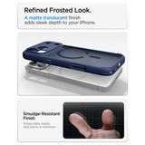 Spigen iPhone 17 Pro/iPhone 18 Pro Cover Ultra Hybrid MagFit Frost Deep Blue