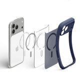 Spigen iPhone 17 Pro/iPhone 18 Pro Cover Ultra Hybrid MagFit Frost Deep Blue