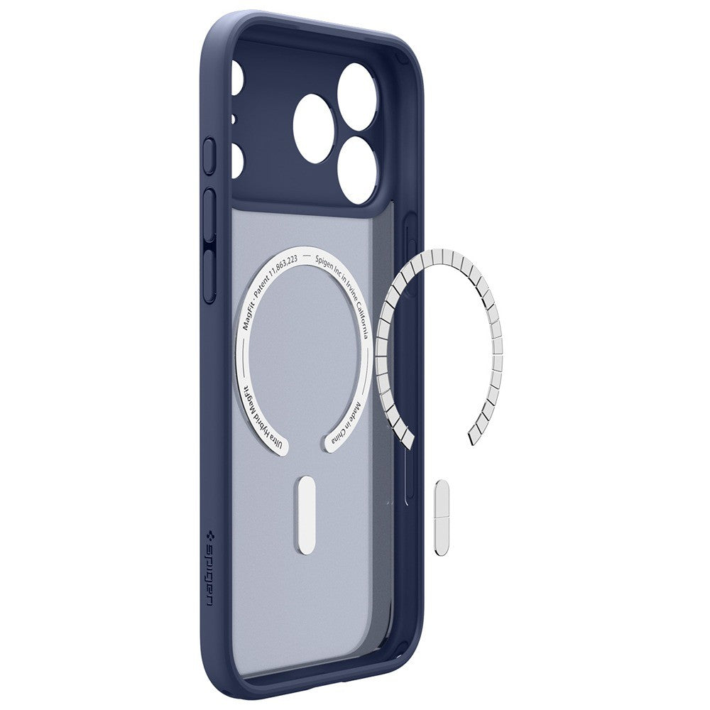 Spigen iPhone 17 Pro/iPhone 18 Pro Cover Ultra Hybrid MagFit Frost Deep Blue
