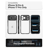 Spigen iPhone 17 Pro/iPhone 18 Pro Cover Ultra Hybrid Matte Black