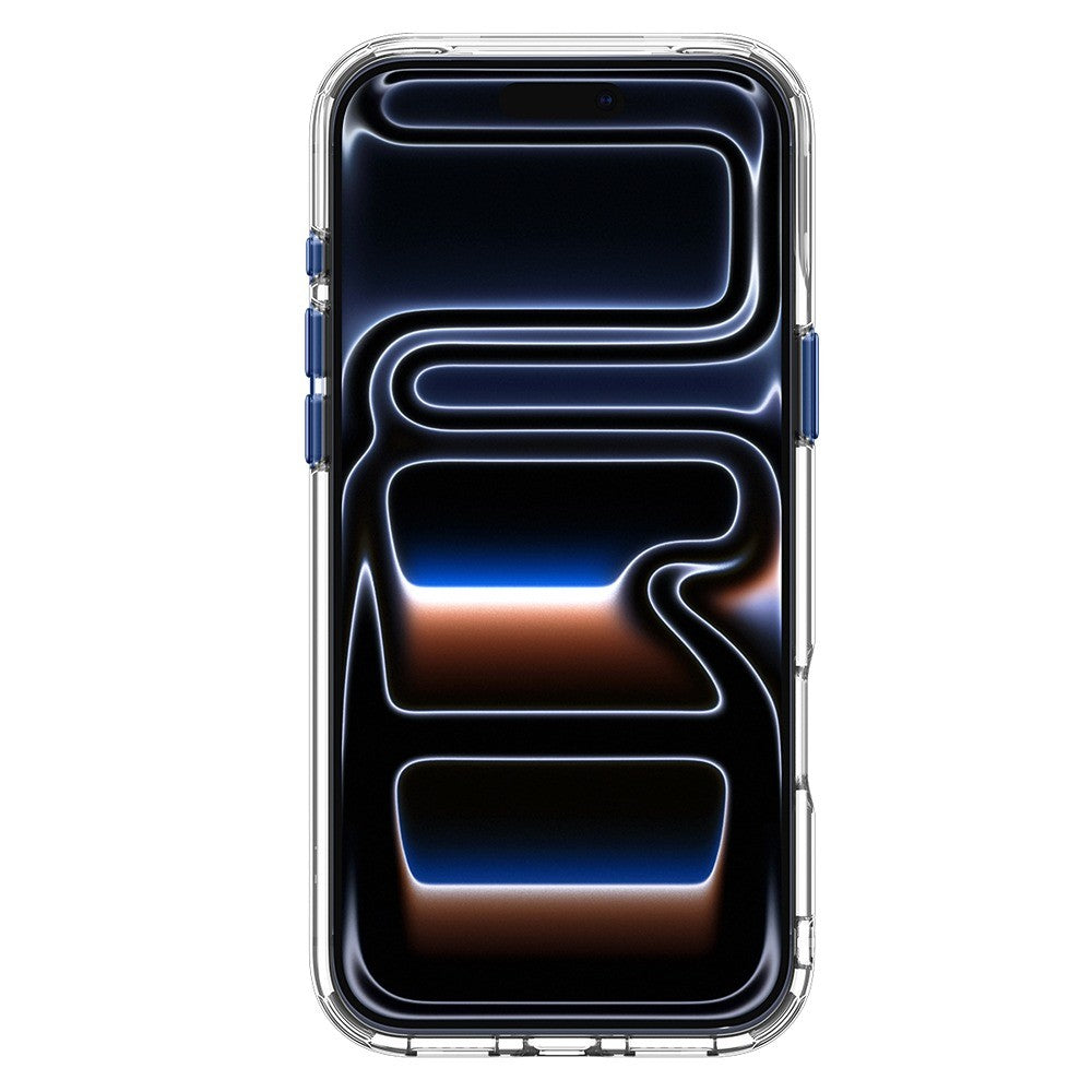 Spigen iPhone 17 Pro/iPhone 18 Pro Cover Ultra Hybrid Optik S MagFit Clear Deep Blue