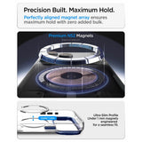 Spigen iPhone 17 Pro/iPhone 18 Pro Cover Ultra Hybrid Optik S MagFit Clear Deep Blue