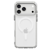 Spigen iPhone 17 Pro/iPhone 18 Pro Cover Ultra Hybrid Optik S MagFit Clear Sølv