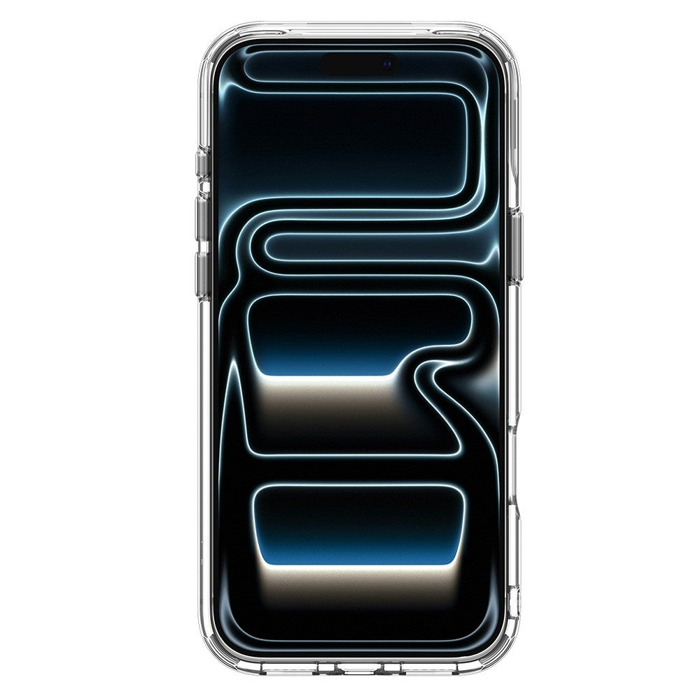 Spigen iPhone 17 Pro/iPhone 18 Pro Cover Ultra Hybrid Optik S MagFit Clear Sølv