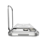 Spigen iPhone 17 Pro/iPhone 18 Pro Cover Ultra Hybrid Optik S MagFit Clear Sølv