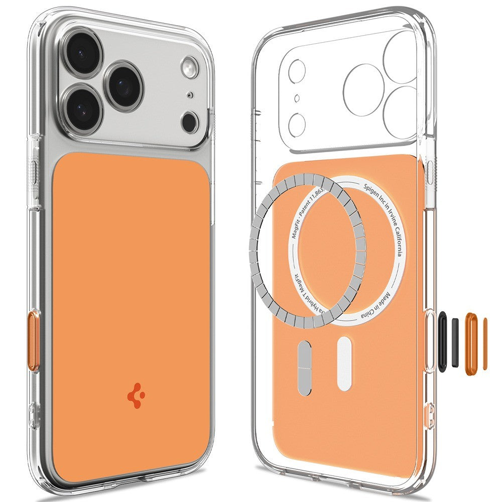 Spigen iPhone 17 Pro/iPhone 18 Pro Cover Ultra Hybrid T MagFit Glossy Orange