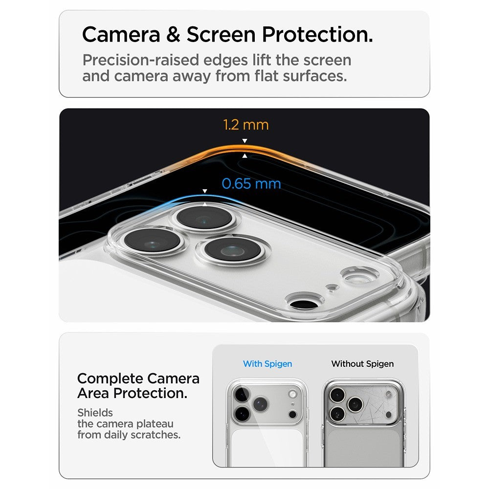 Spigen iPhone 17 Pro/iPhone 18 Pro Cover Ultra Hybrid T MagFit Glossy White