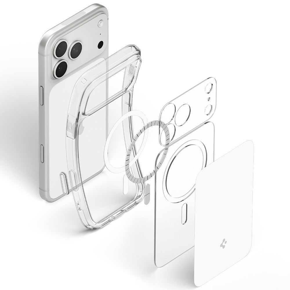 Spigen iPhone 17 Pro/iPhone 18 Pro Cover Ultra Hybrid T MagFit Glossy White