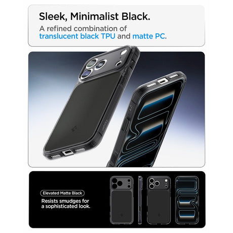 Spigen iPhone 17 Pro/iPhone 18 Pro Cover Ultra Hybrid T MagFit Matte Black