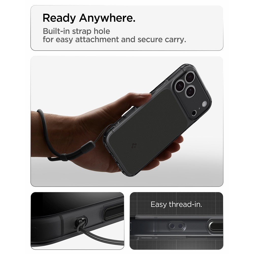 Spigen iPhone 17 Pro/iPhone 18 Pro Cover Ultra Hybrid T MagFit Matte Black