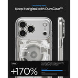 Spigen iPhone 17 Pro/iPhone 18 Pro Cover Ultra Hybrid Zero One MagFit Natural Titan