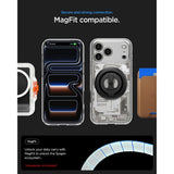 Spigen iPhone 17 Pro/iPhone 18 Pro Cover Ultra Hybrid Zero One MagFit Natural Titan