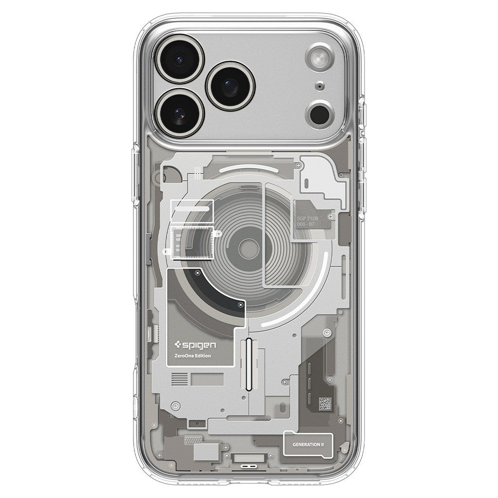 Spigen iPhone 17 Pro/iPhone 18 Pro Cover Ultra Hybrid Zero One MagFit Natural Titan
