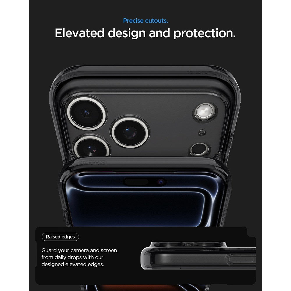 Spigen iPhone 17 Pro/iPhone 18 Pro Cover Ultra Hybrid Zero One MagFit Sort