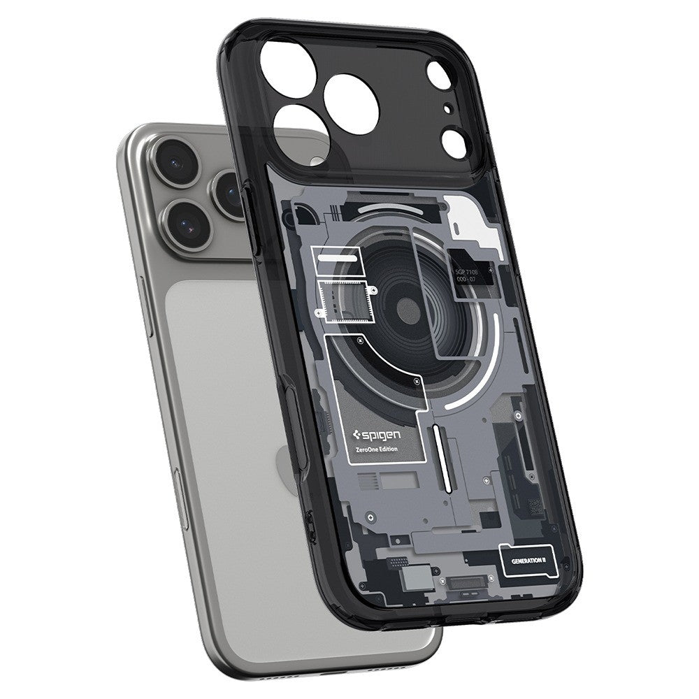 Spigen iPhone 17 Pro/iPhone 18 Pro Cover Ultra Hybrid Zero One MagFit Sort