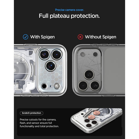 Spigen iPhone 17 Pro/iPhone 18 Pro Cover Ultra Hybrid Zero One MagFit Hvid