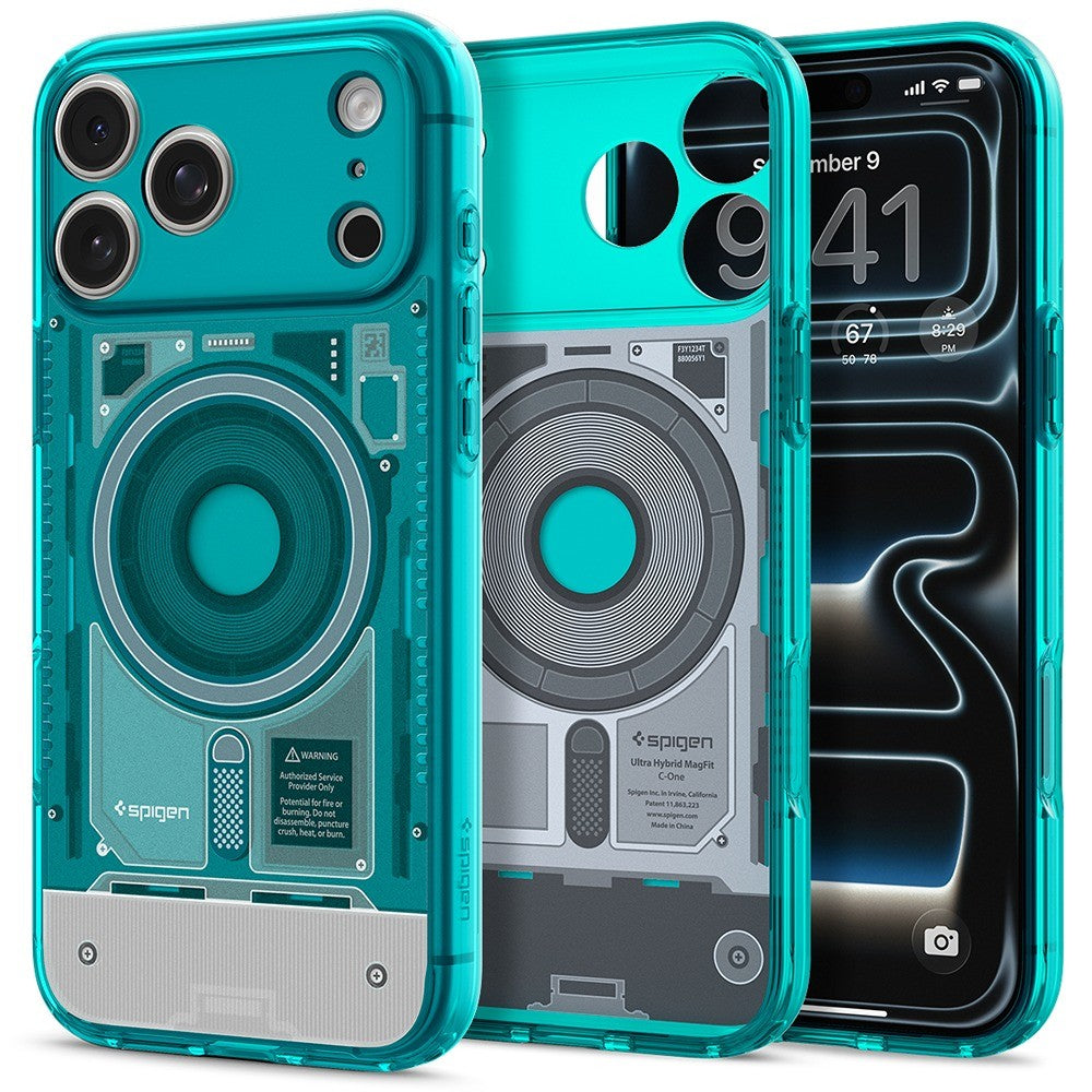 Spigen iPhone 17 Pro Max/iPhone 18 Pro Max Cover Classic C1 MagFit Bondi Blue