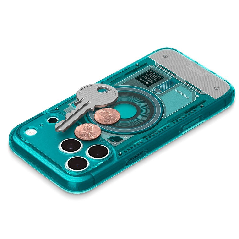 Spigen iPhone 17 Pro Max/iPhone 18 Pro Max Cover Classic C1 MagFit Bondi Blue