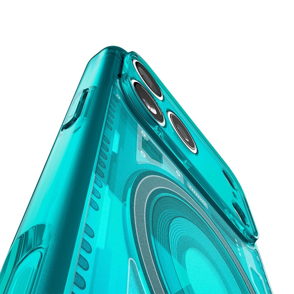 Spigen iPhone 17 Pro Max/iPhone 18 Pro Max Cover Classic C1 MagFit Bondi Blue