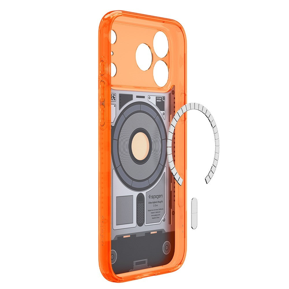 Spigen iPhone 17 Pro Max/iPhone 18 Pro Max Cover Classic C1 MagFit Tangerine