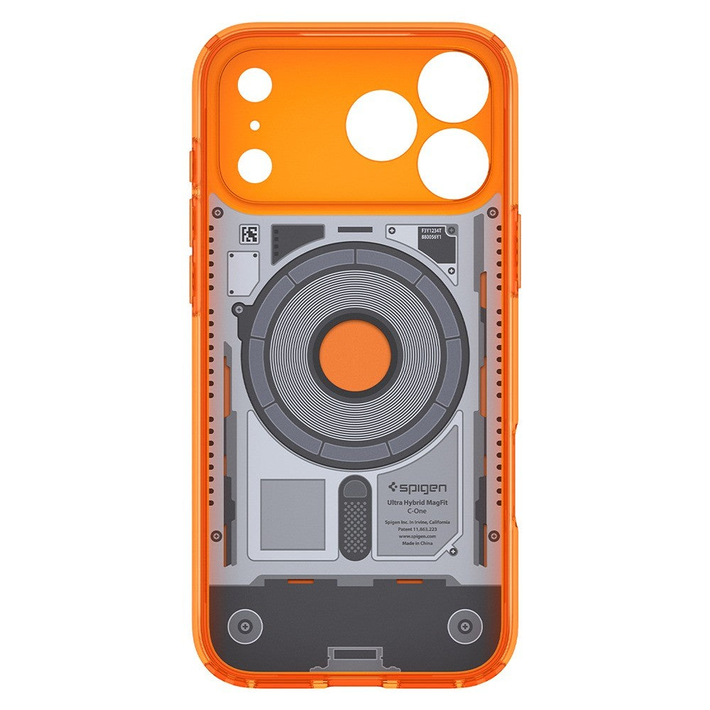 Spigen iPhone 17 Pro Max/iPhone 18 Pro Max Cover Classic C1 MagFit Tangerine